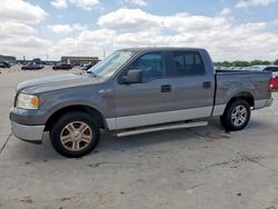 Salvage trucks for sale at Grand Prairie, TX auction: 2006 Ford F150 Supercrew