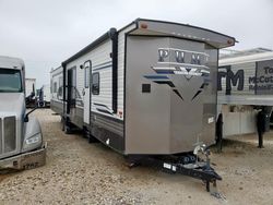 Salvage trucks for sale at Grand Prairie, TX auction: 2022 Puma Travel