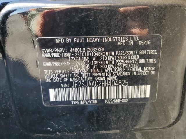 2017 Subaru Forester 2.5I