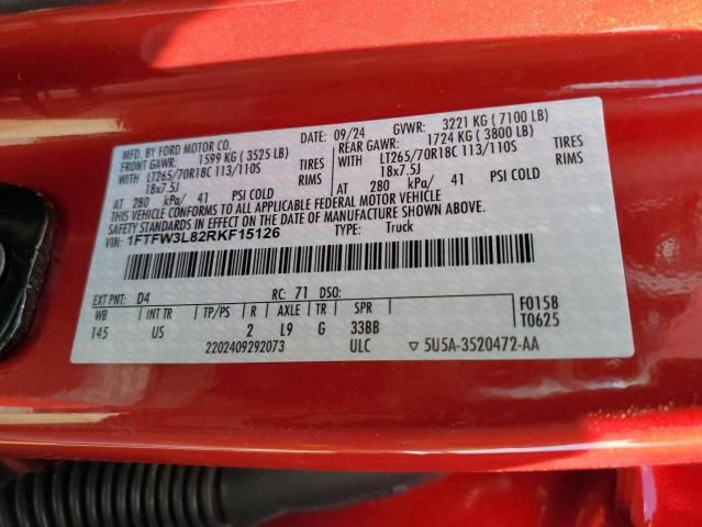 2024 Ford F150 XLT