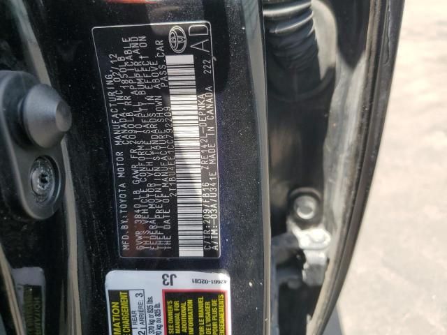 2012 Toyota Corolla Base