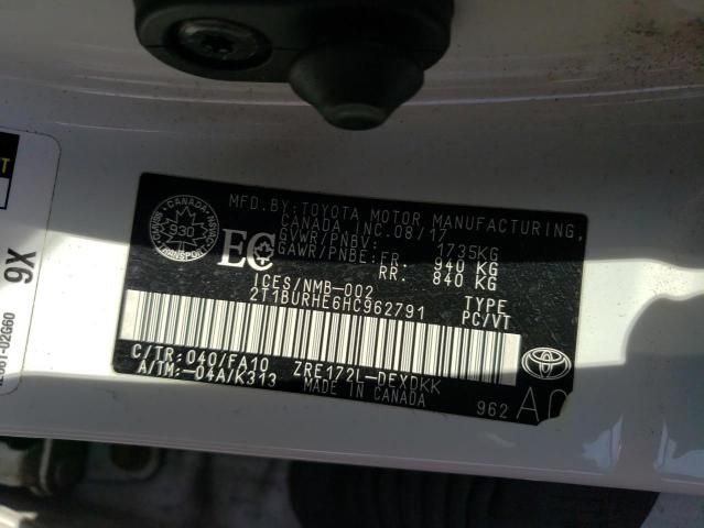 2017 Toyota Corolla L