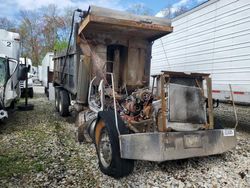 Salvage trucks for sale at West Warren, MA auction: 2006 Peterbilt 357 Dump Truck