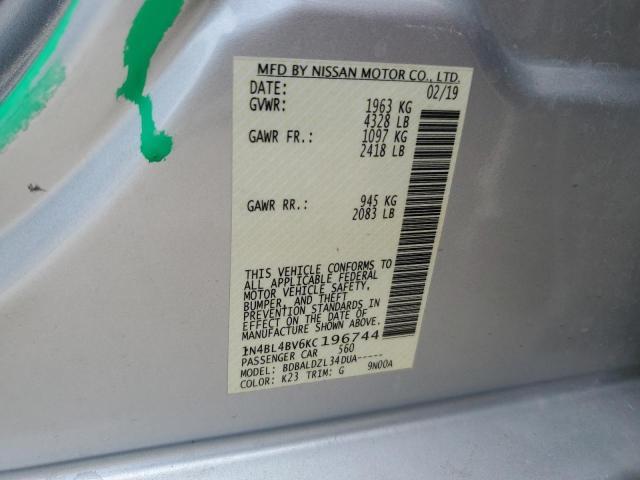 2019 Nissan Altima s