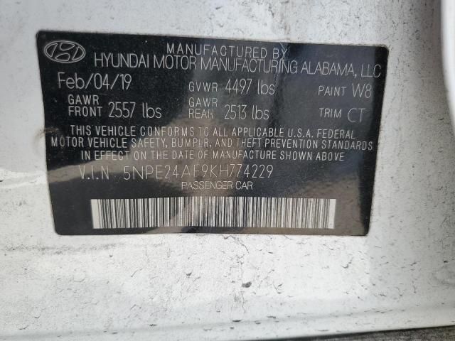 2019 Hyundai Sonata SE