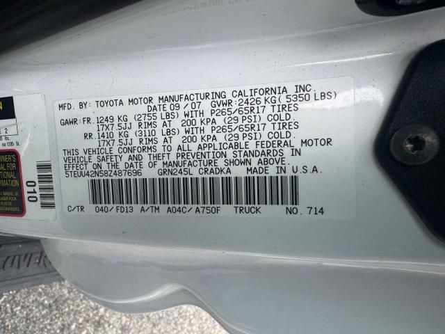 2008 Toyota Tacoma Access Cab