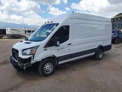 Salvage trucks for sale at Colorado Springs, CO auction: 2022 Ford Transit T-350 HD