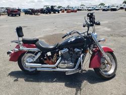 Salvage motorcycles for sale at New Orleans, LA auction: 2004 Honda VT750 CA