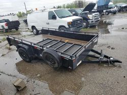 Salvage cars for sale from Copart Woodhaven, MI: 2022 Sure-Trac S78212HSA-B-030 Utility Trailer