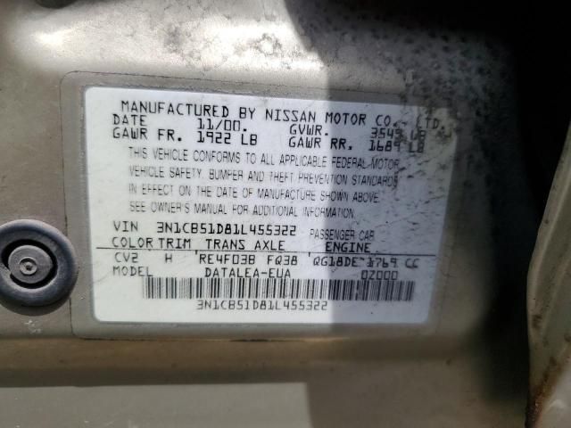 2001 Nissan Sentra XE