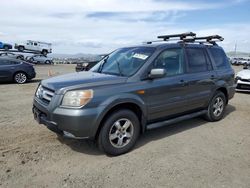 Salvage trucks for sale at American Canyon, CA auction: 2007 Honda Pilot EXL