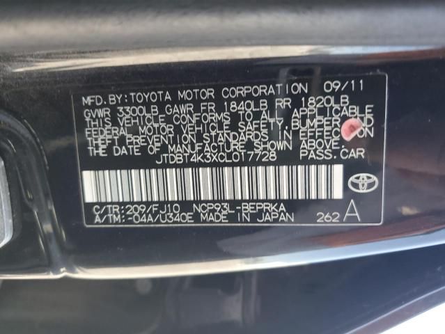 2012 Toyota Yaris