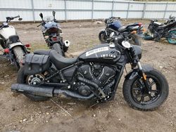 Salvage motorcycles for sale at Elgin, IL auction: 2025 Indian Motorcycle Co. Scout Bobber Limited +TECH