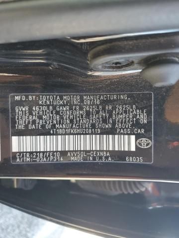 2017 Toyota Camry Hybrid