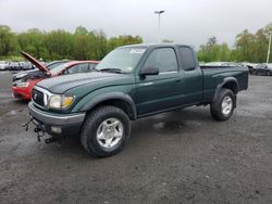 Salvage trucks for sale at East Granby, CT auction: 2001 Toyota Tacoma Xtracab