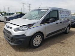 Salvage trucks for sale at Elgin, IL auction: 2017 Ford Transit Connect XL