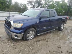 Salvage cars for sale from Copart Hampton, VA: 2007 Toyota Tundra Double Cab SR5