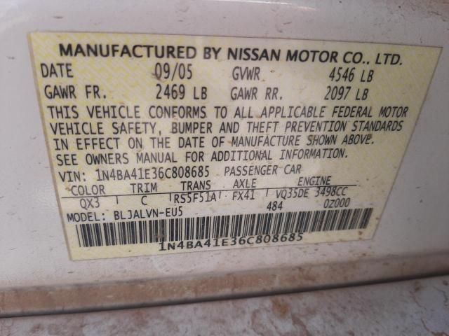 2006 Nissan Maxima SE