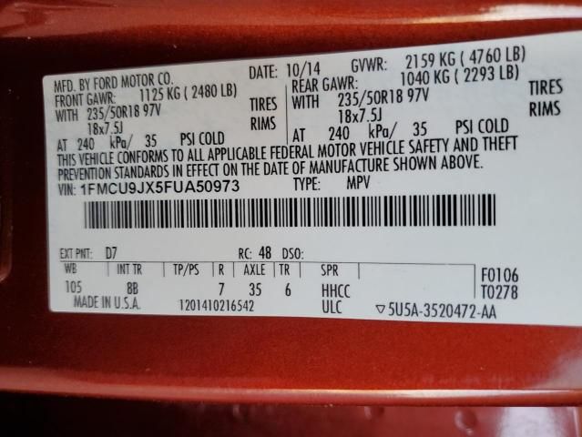 2015 Ford Escape Titanium