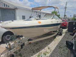 Salvage boats for sale at Riverview, FL auction: 2000 Bayliner Boat With Trailer