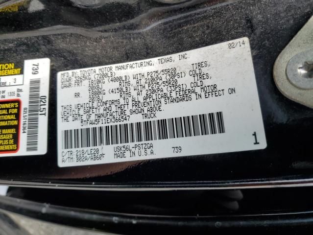 2014 Toyota Tundra Crewmax Platinum