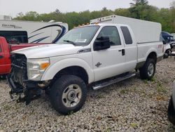 Salvage trucks for sale at West Warren, MA auction: 2016 Ford F350 Super Duty
