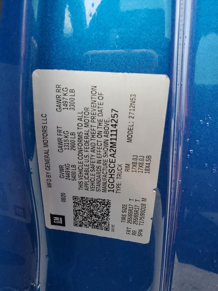 2021 Chevrolet Colorado lt