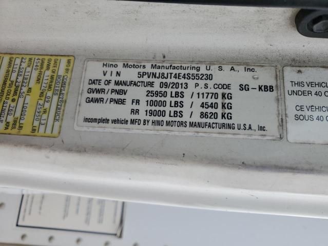 2014 Hino 258 268