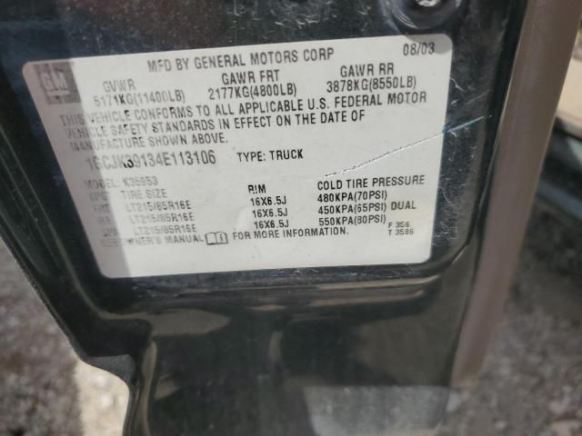 2004 Chevrolet Silverado K3500