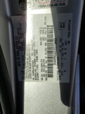 2012 Ford Fusion S