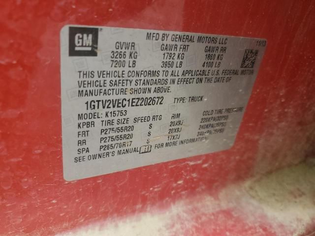 2014 GMC Sierra K1500 SLT
