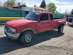 Ford salvage cars for sale: 2000 Ford Ranger Super Cab