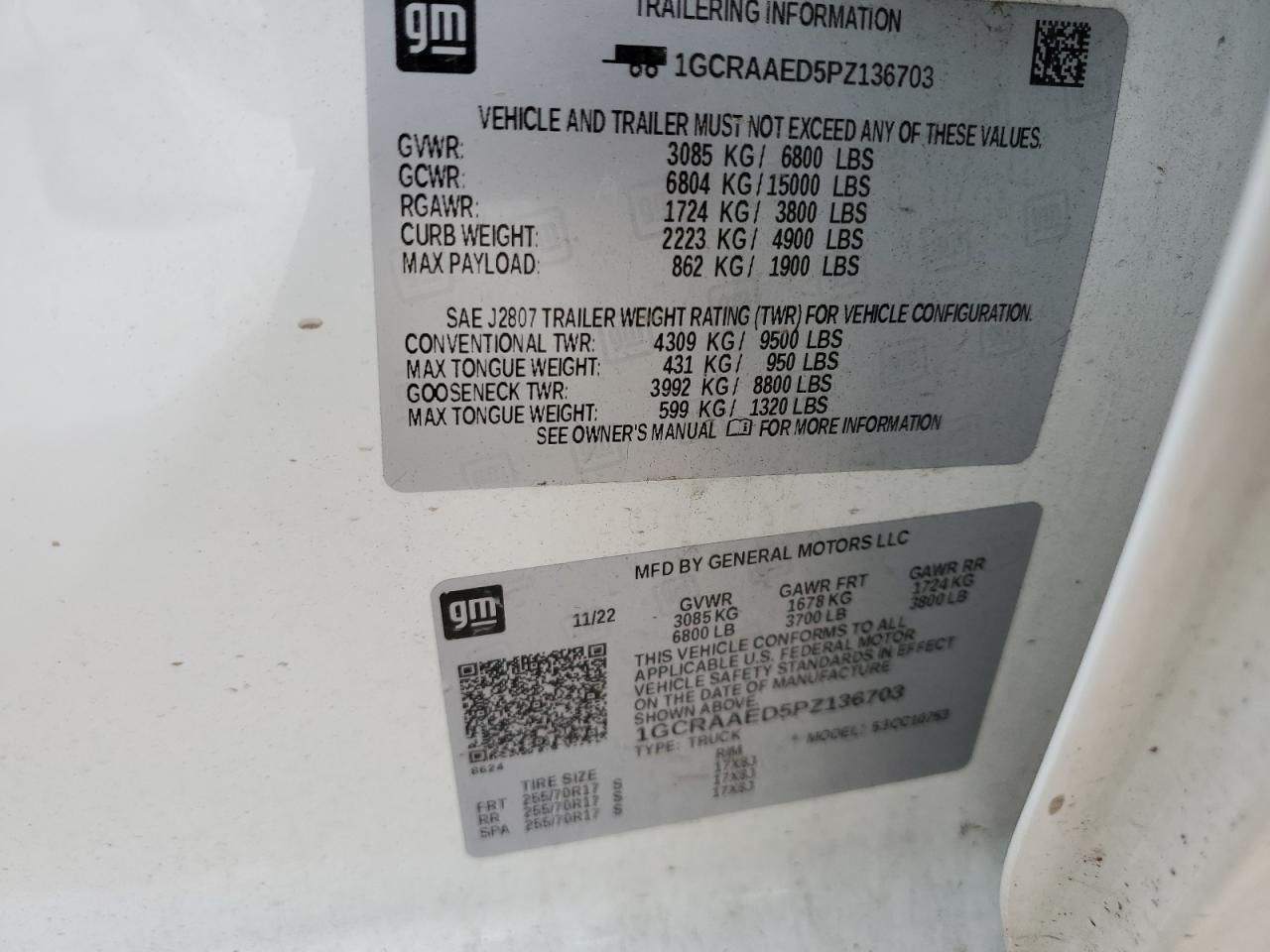 2023 Chevrolet Silverado C1500