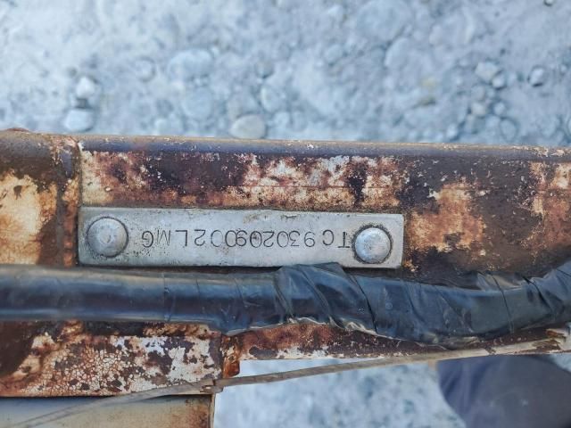 1993 Unknown 1993 Fiber Optic Splicing Trailer