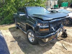 Chevrolet salvage cars for sale: 2017 Chevrolet Silverado K1500 LT