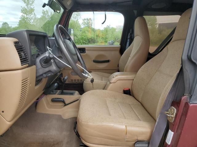 2001 Jeep Wrangler / TJ Sport