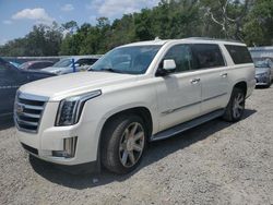 Cadillac Escalade Vehiculos salvage en venta: 2015 Cadillac Escalade ESV Luxury