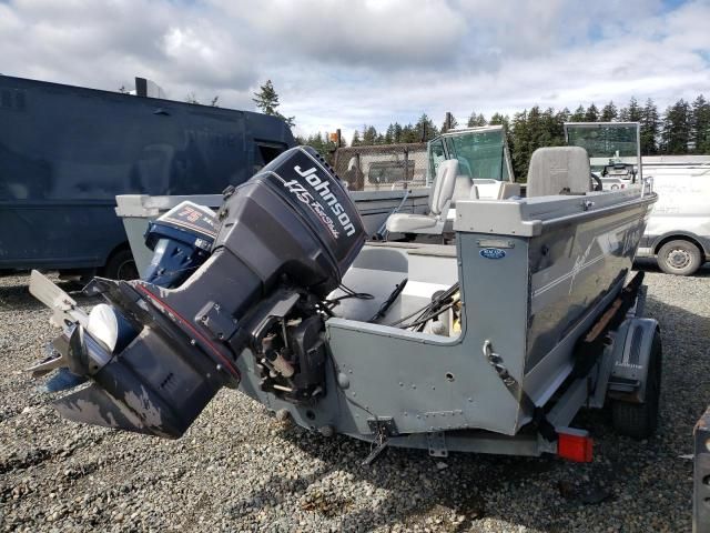 1994 Lund Boat With Trailer