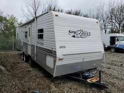 Salvage trucks for sale at Cicero, IN auction: 2006 Keystone 2006 Dutchman Springdale