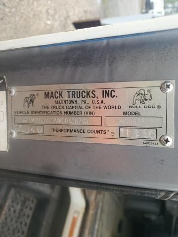 1997 Mack DM688S ROLL-OFF Container Truck