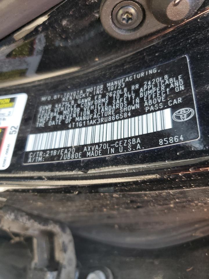 2024 Toyota Camry se *** Prior Fleet ***