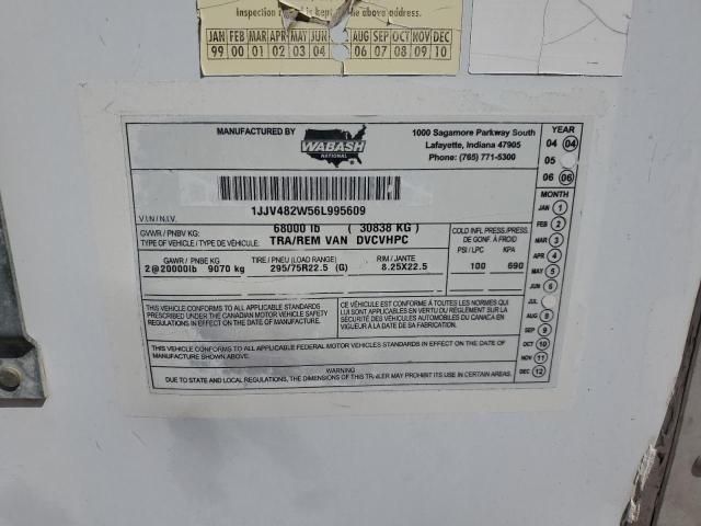 2006 Wabash DRY Van Trailer