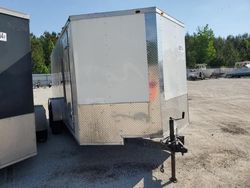 Salvage trucks for sale at Harleyville, SC auction: 2021 Deepsilers 2021 Deep South Cargo SHZX16TA2 Enclosed Cargo TRA