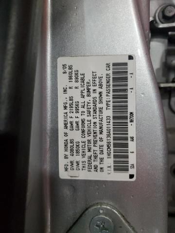 2006 Honda Accord Value