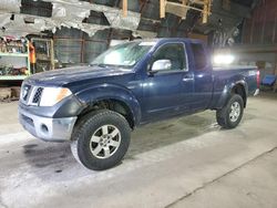 Salvage trucks for sale at Albany, NY auction: 2007 Nissan Frontier King Cab LE