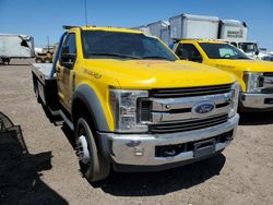 Salvage trucks for sale at Phoenix, AZ auction: 2018 Ford F550 Super Duty