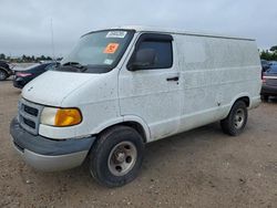 Dodge salvage cars for sale: 1998 Dodge RAM Van B1500