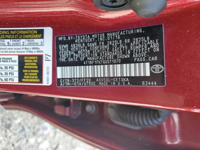 2016 Toyota Camry LE