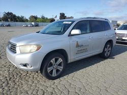 Toyota Highlander salvage cars for sale: 2008 Toyota Highlander Sport
