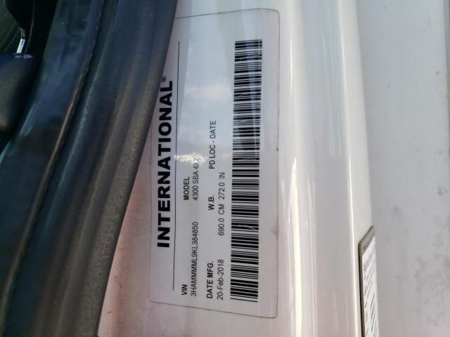 2019 International 4000 4300